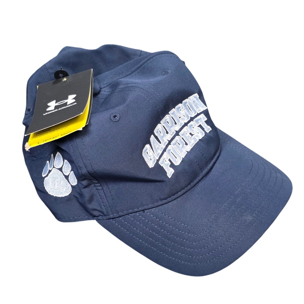 Under Armour Garrison Forest Adjustable‎ Hat Cap Men's OS Navy Blue UPF 50 NEW